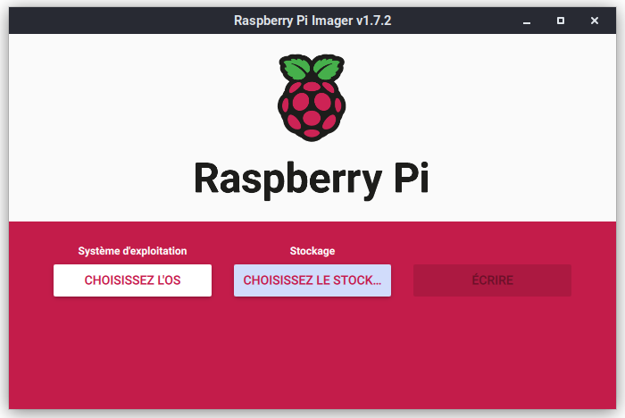 Installer Raspbian sur un Raspberry Pi - Raspbian Imager